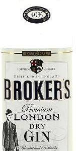 Broker's London Dry Gin 40° 70cl
