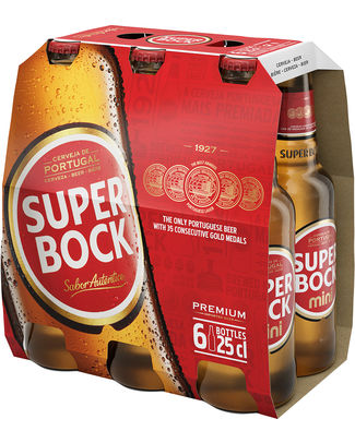 049247HD.jpg SUPER BOCK VP BIERE PILS 4X6X0,25L 5,2° – Image 1