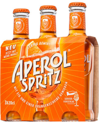 054217HD.jpg APEROL SPRITZ BITTER CLUSTER 3X20CL 10.5° 821914 – Image 1
