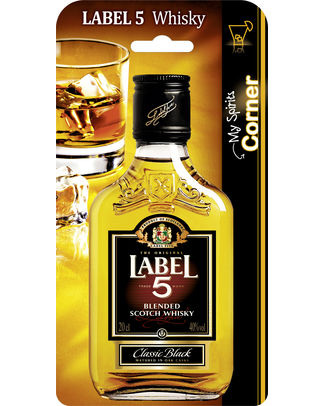 059619HD.jpg LABEL 5 WHISKY 0,2L 40° CDF – Image 1