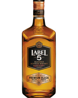 150661HD.jpg LABEL 5 PREMIUM BLACK WHISKY 0,7L 40° – Image 1