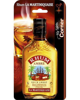150962HD.jpg ST JAMES AMBRE RHUM 0,2L 40° CDF – Image 1