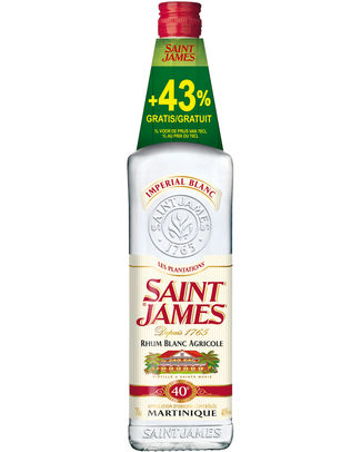153598HD.jpg ST JAMES IMPERIAL BLANC RHUM 0,7L 40°+43%GRATIS – Image 1
