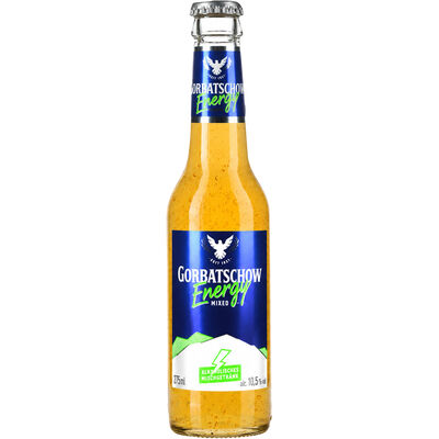 158959HD.jpg GORBATSCHOW VODKA RTD ENERGY 0,275L 10,5° – Image 1