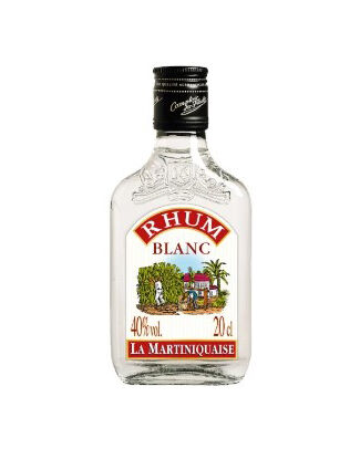 158996HD.jpg LA MARTINIQUAISE BLANC RHUM 0,20L 40° – Image 1