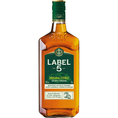 159223HD.jpg LABEL 5 CITRUS WHISKY 70 CL 35° PCE – Image 1