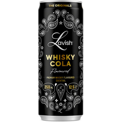 159268HD.jpg LAVISH SC WHISKY & COLA CAN 0.25L 12.5° OCE – Image 1